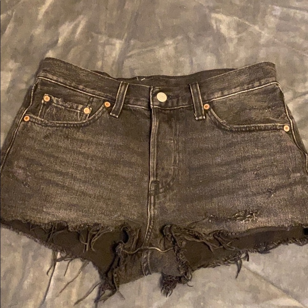 Black Levi Shorts